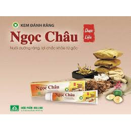 CHÍNH HÃNG Kem đánh răng dược liệu Ngọc Châu