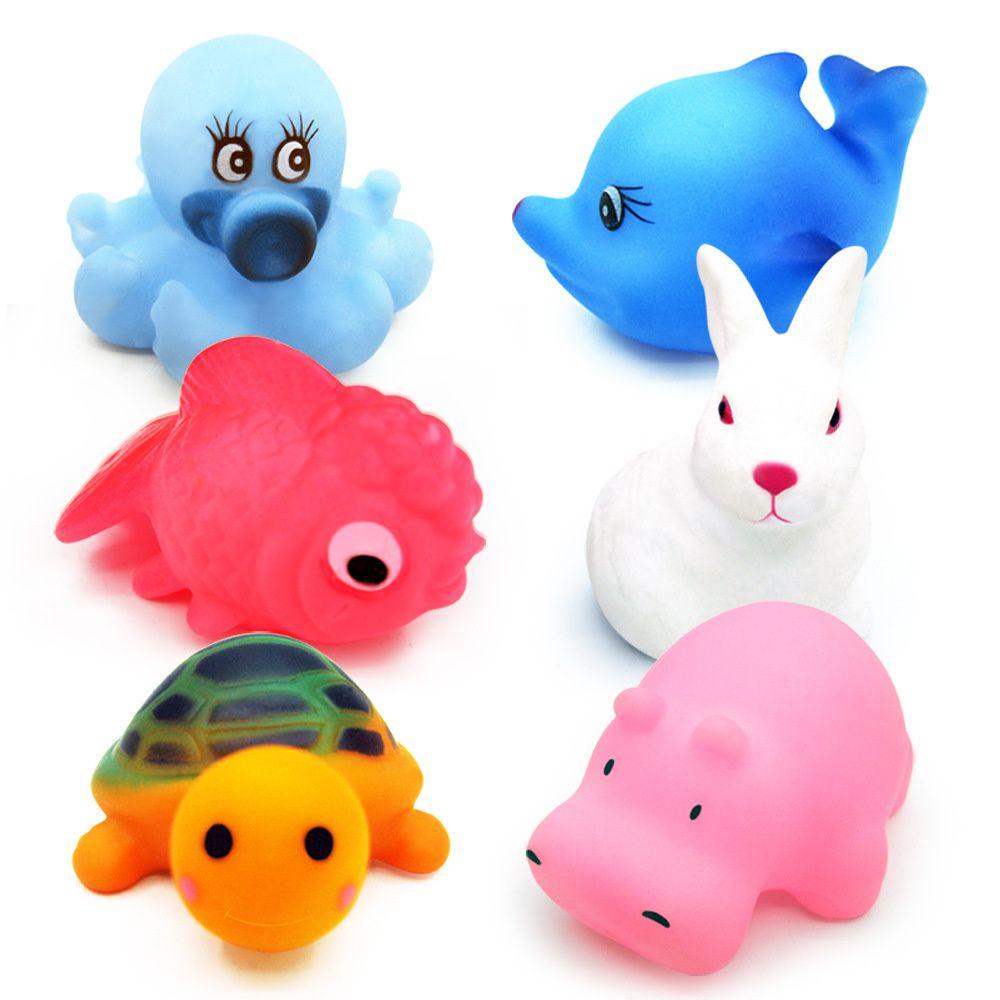CLEOES Set 10 / 20 Đồ Chơi Nổi Trên Mặt Nước Hình Động Vật Cho Bé