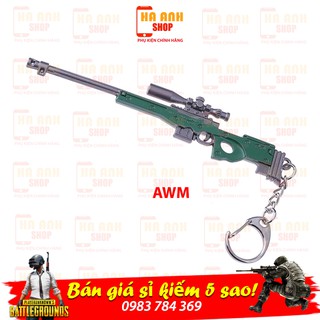 Móc Khóa PUBG AWM - Kim Loại Cao Cấp(Game Pubg)