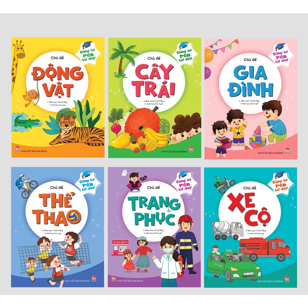 Sách – Cùng bé rèn tư duy  – Quyển lẻ tùy chọn