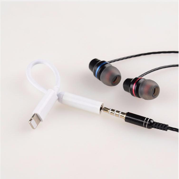 Bộ chuyển đổi cổng Lightning sang jack Audio 3.5 chuyên dụng cho IPhone7 / 7 Plus LLS (Trắng) | BigBuy360 - bigbuy360.vn