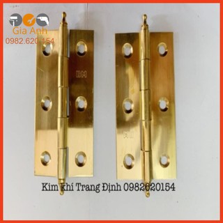 Bản lề lá đồng 5f 6f 7f cao cấp (1 chiếc)