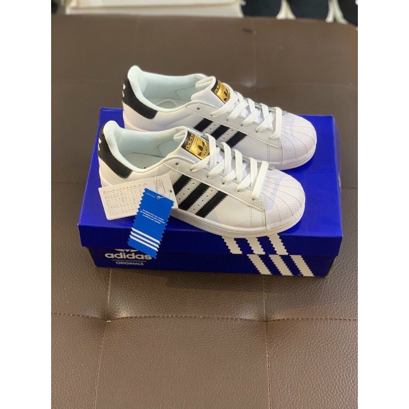 [ NEW ]Giày Super Star 2021 nam Nữ Giày Adidas Superstar Căng đét