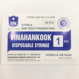 Bơm Tiêm Vinahannkook 1ml