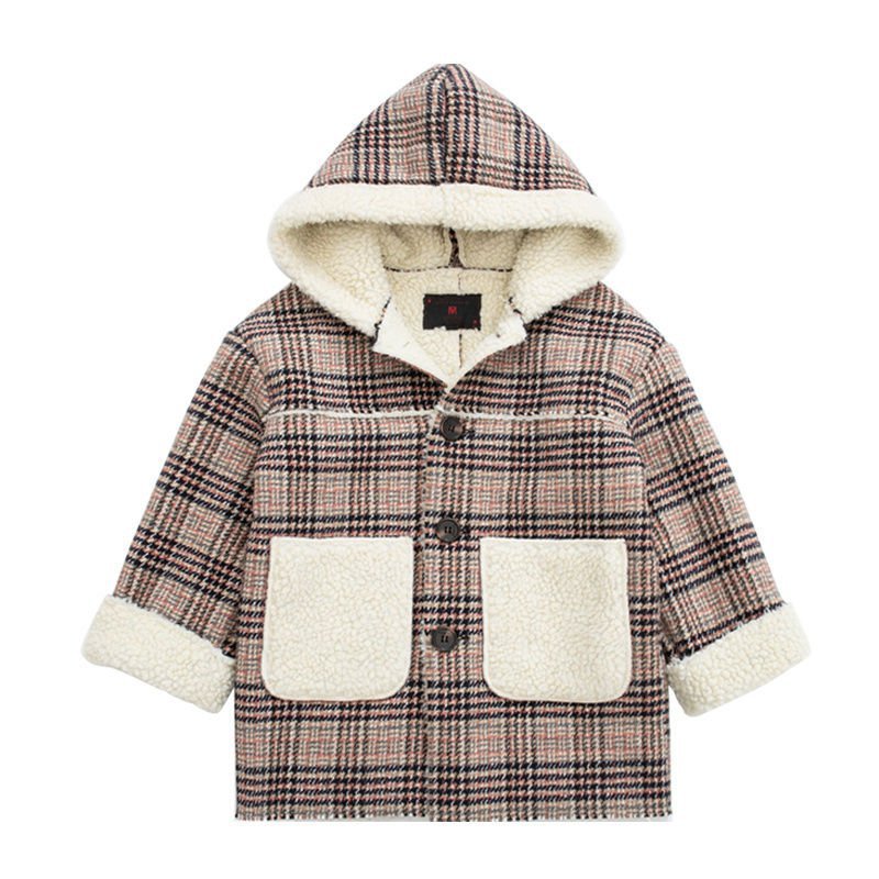 Long Sleeve Jacket With Fashionable Hats For Boys