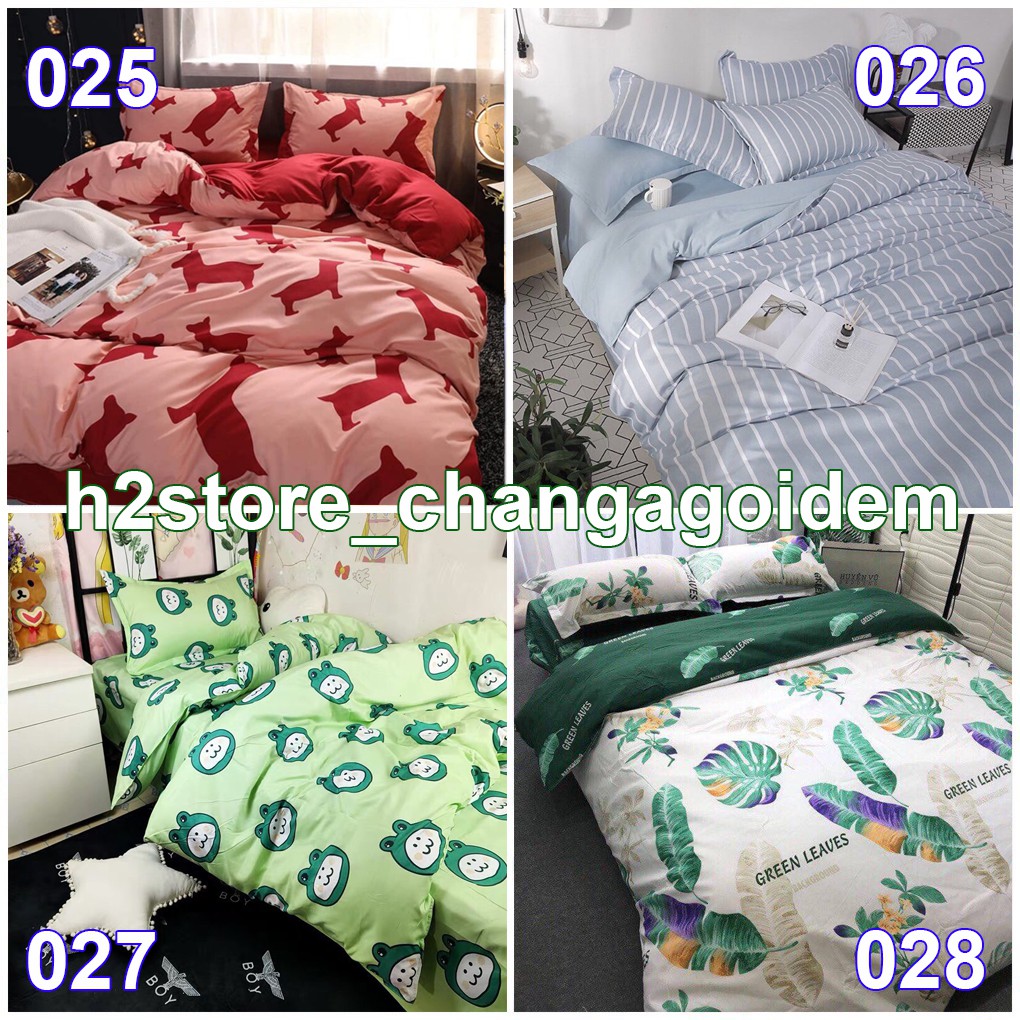 Bộ chăn ga gối cotton poly hàn quốc mới nhất | BigBuy360 - bigbuy360.vn