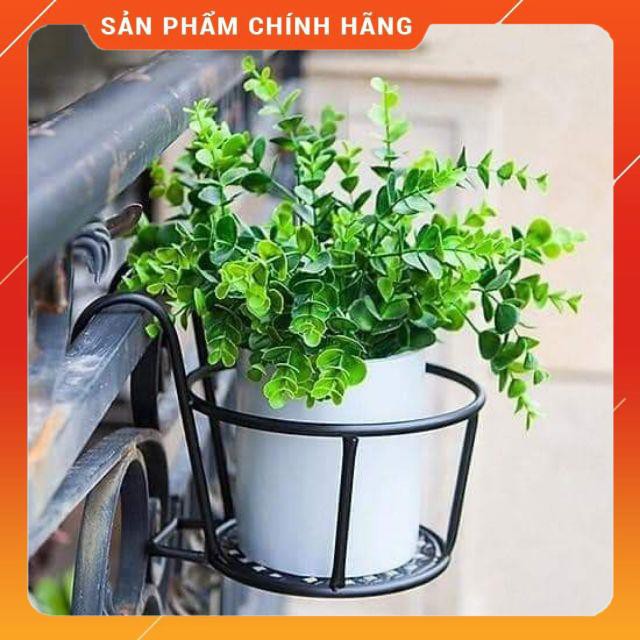 [HÀNG SIÊU TỐT] Giỏ sắt để chậu hoa ban công giá sỉ