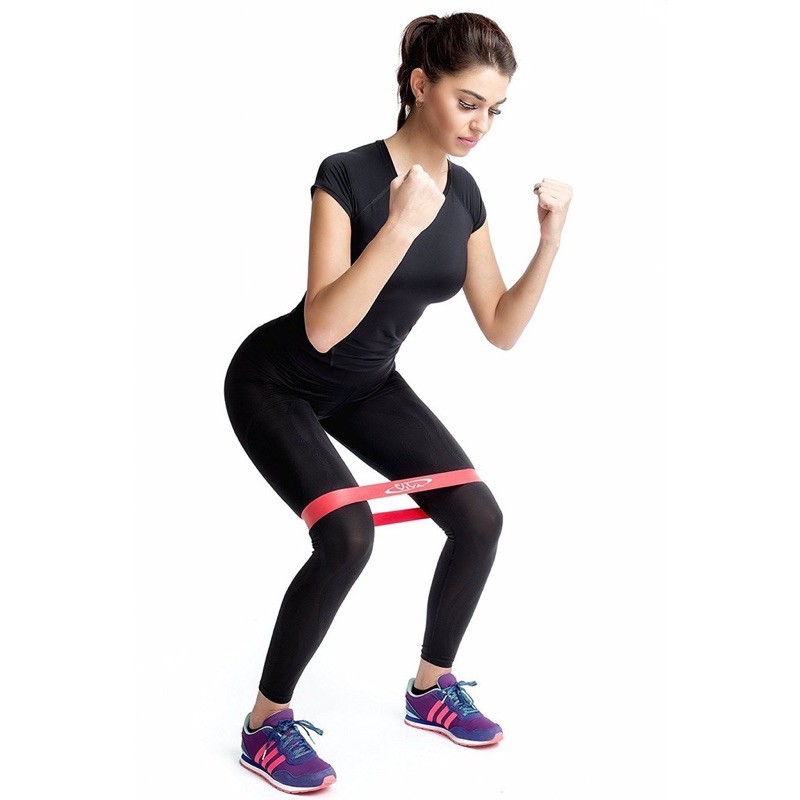 DÂY MINI BAND,DÂY KHÁNG LỰC TẬP CHÂN MÔNG AOLIKES,PHỤ KIỆN GYM - DMINIBAND