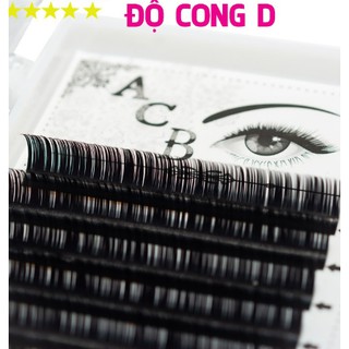 mi khay ACB độ cong D,dùng nối volume, classic, tạo fan, dụng cụ nối mi