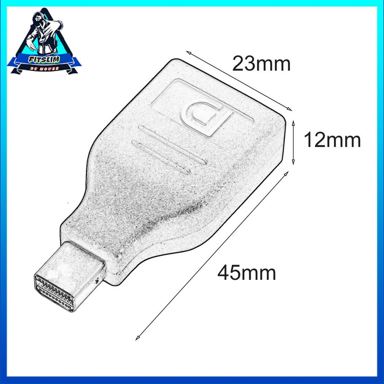 Mini Displayport Male To Display Port Female Adapter Convertor