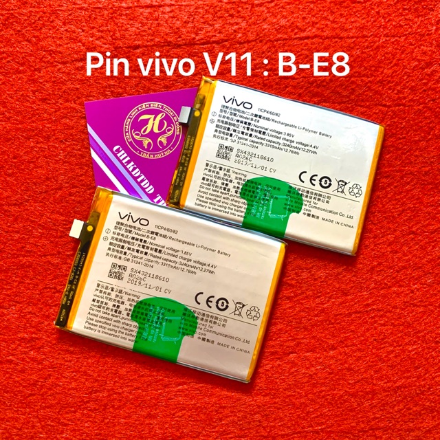 Pin vivo V11 kí hiệu B-E8