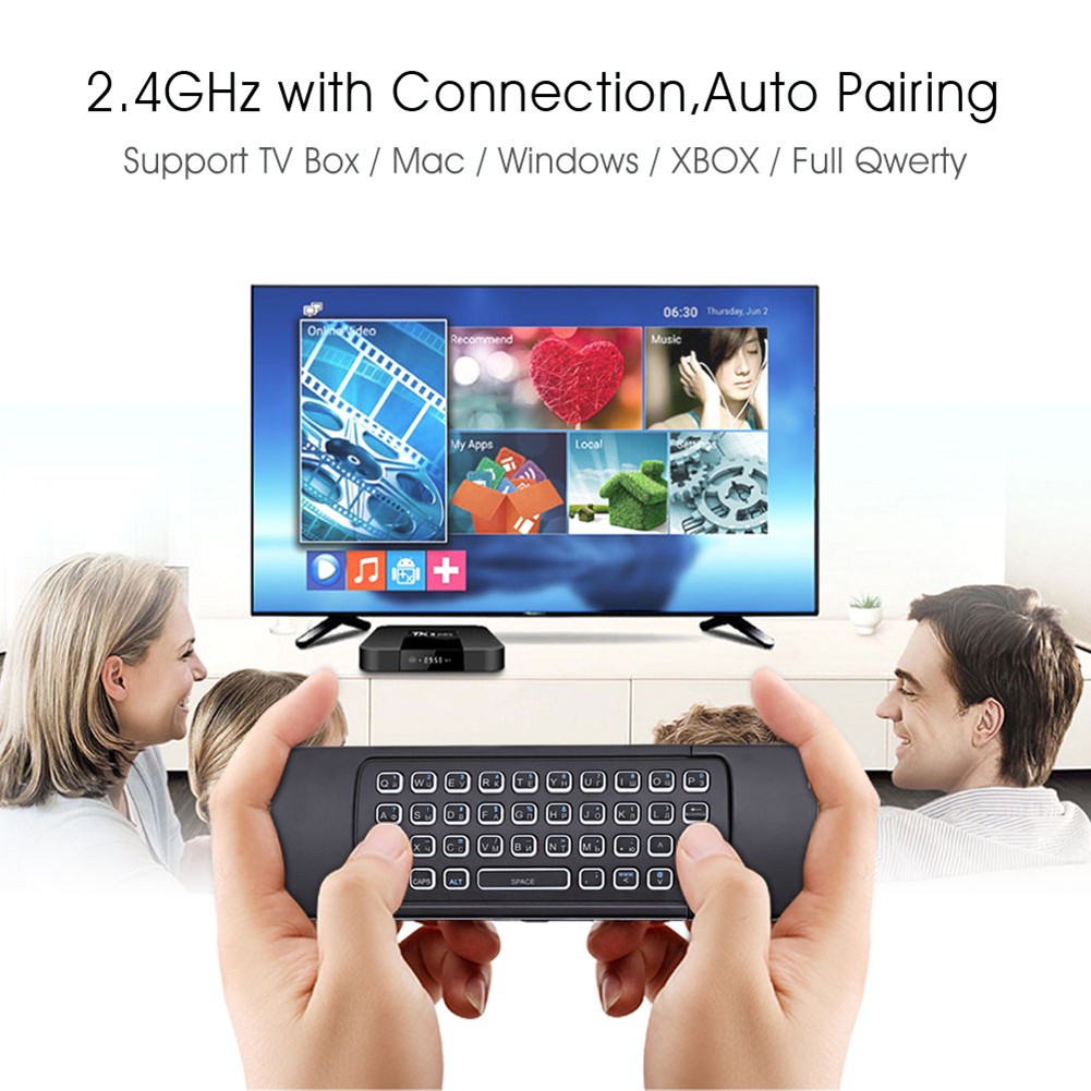 Điều Khiển Từ Xa Hel + Mx3 2.4g Cho Tv Box X96 H96 Android