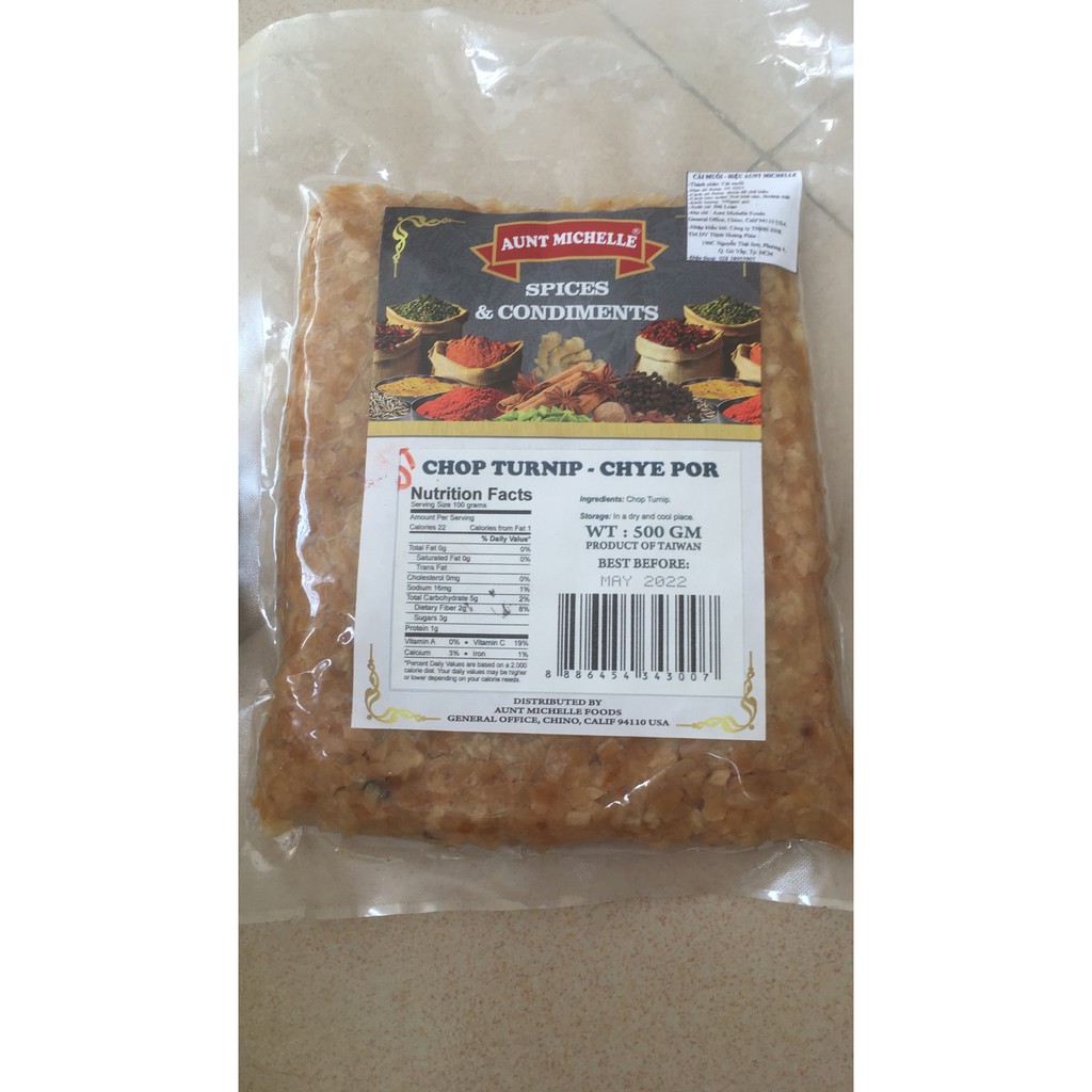 Cải Muối Aunt Michelle 500gr