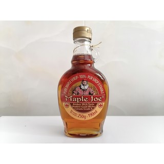 [250g] Si rô lá phong (cây thích) [Canada] MAPLE JOE Pure Maple Syrup (a-n)