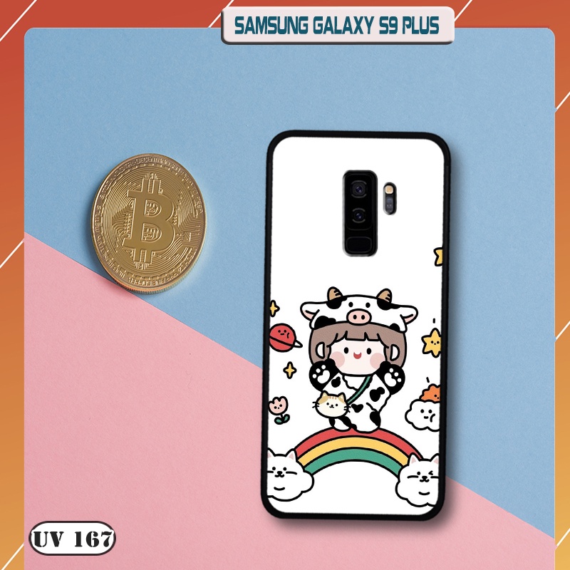 Ốp lưng nhám cho Samsung Galaxy S9 Plus