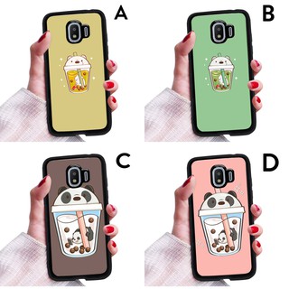 ỐP LƯNG DẺO SAMSUNG J2 PRO HÌNH NỀN TRÀ SỮA GẤU BÉO DỄ THƯƠNG PHỦ BÓNG NHƯ GƯƠNG