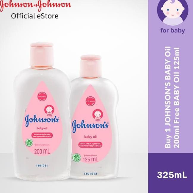 Mua 1 Johnson 's Baby Oil 200ml Free Oil 125ml