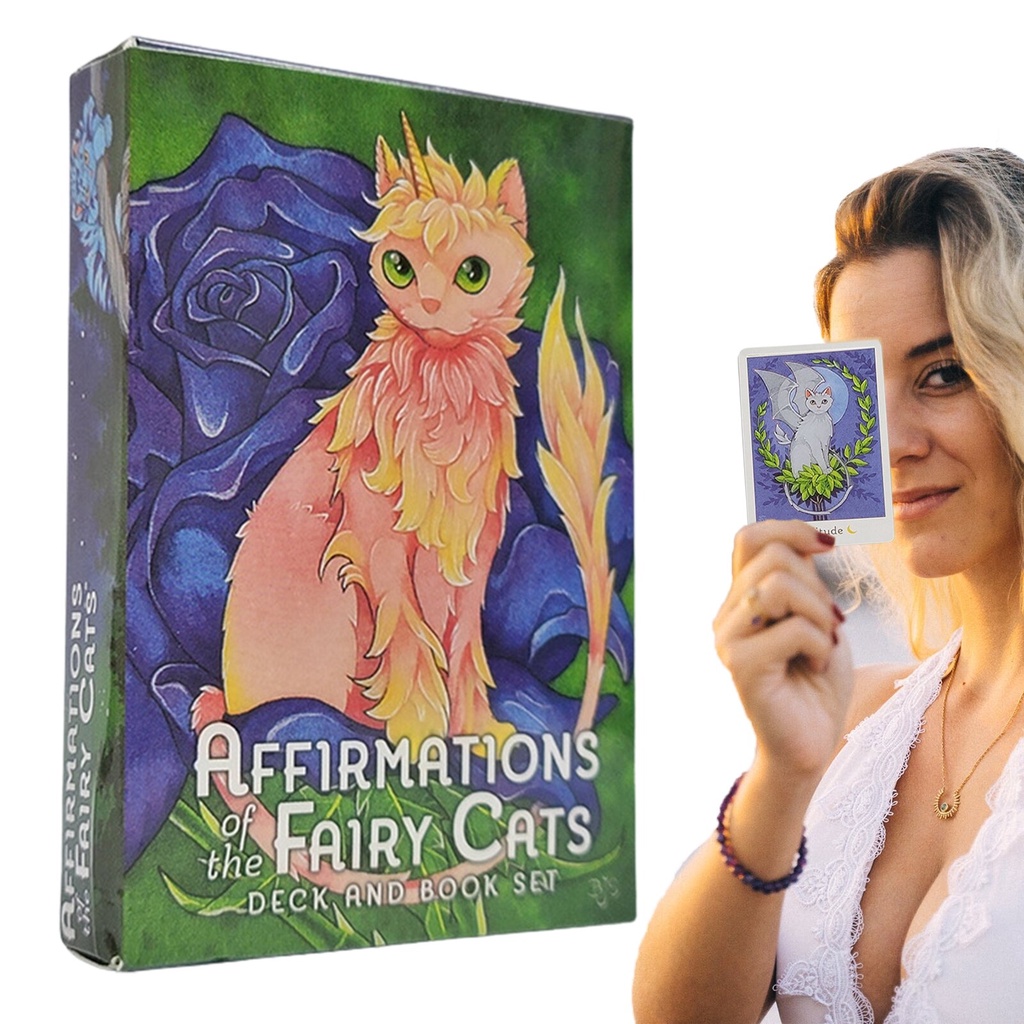 Bộ Bài Affirmations Of The Fairy Cats O5