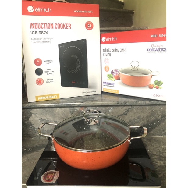 Bếp chảo lẩu từ Elmich
