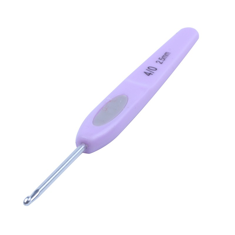 Bộ 8 que móc len có tay cầm nhựa mềm tiện dụng | BigBuy360 - bigbuy360.vn