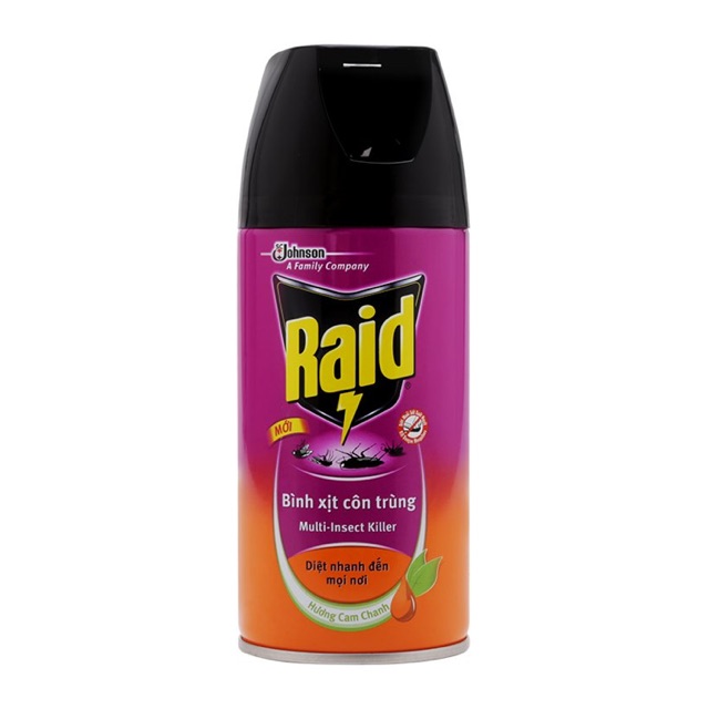 Bình Xịt Côn Trùng RAID 300ml