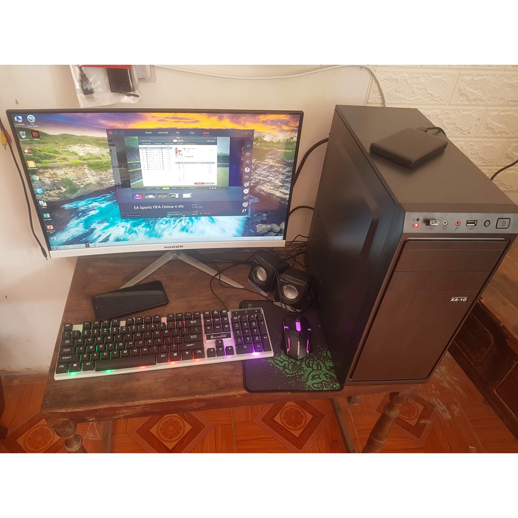 Cây Máy tính Văn phòng, chơi Game Chế VS CF Ram 4GB Vỏ mới Đẹp | BigBuy360 - bigbuy360.vn