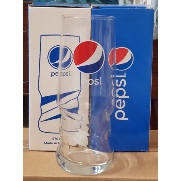 Ly sứ xoắn pepsi 570ml