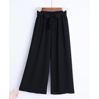 QUẦN ỐNG RỘNG THẮT NƠ LƯNG