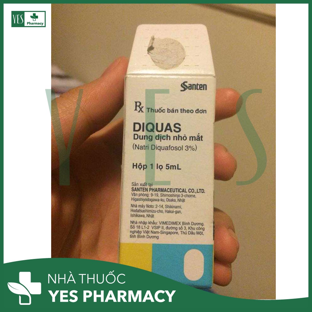 Dung dịch nhỏ mắt DIQUAS - Nhà thuốc Yes Pharmacy