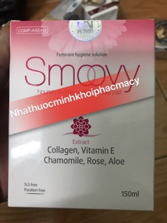 DUNG DỊCH VỆ SINH SMOOVY(150ml)