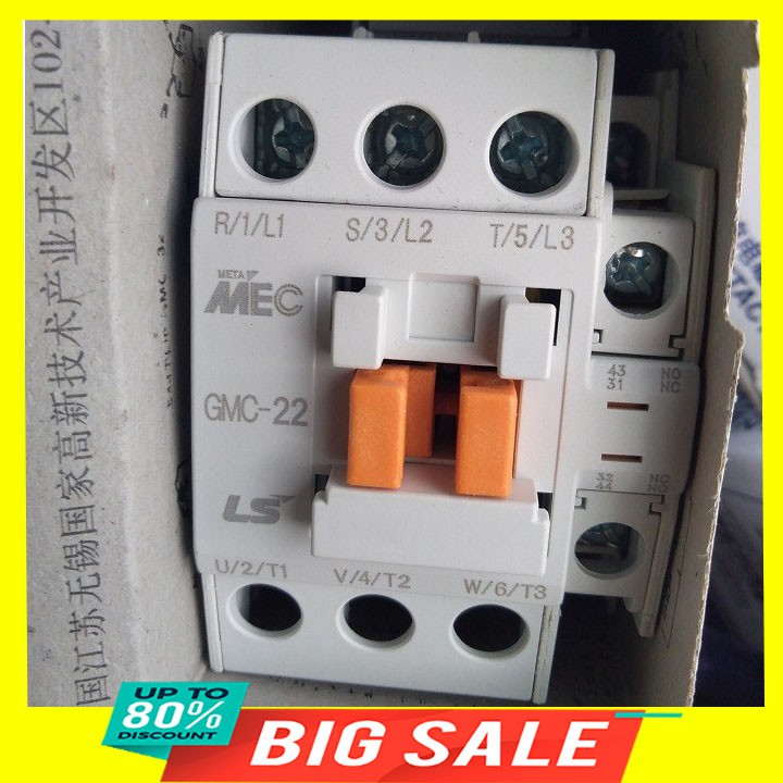 Khởi động từ Contactor LS GMC 22A 220/380VAC