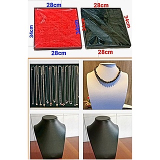 Combo manocanh vòng cổ cho một cửa hàng trang sức