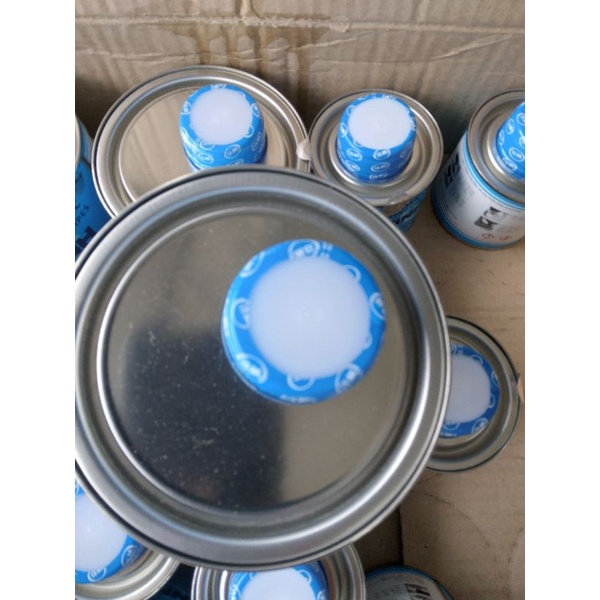 Keo dán ống nhựa PVC dạng hũ 200g, 500gcó sẵn chổi quét keo