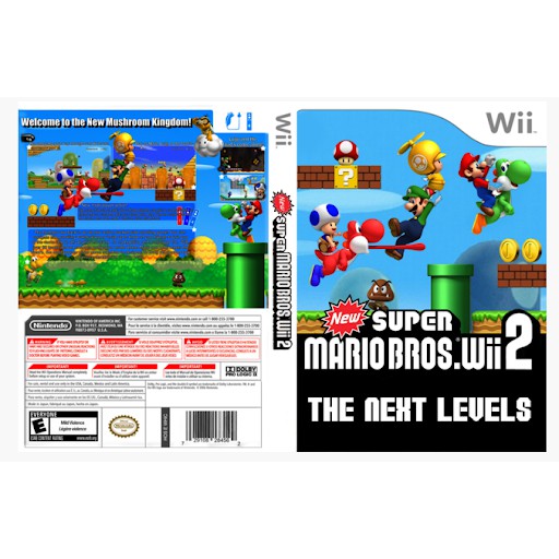 Máy Chơi Game Nintendo Wii Cfw New Super Mario Bros 2 The Next Level