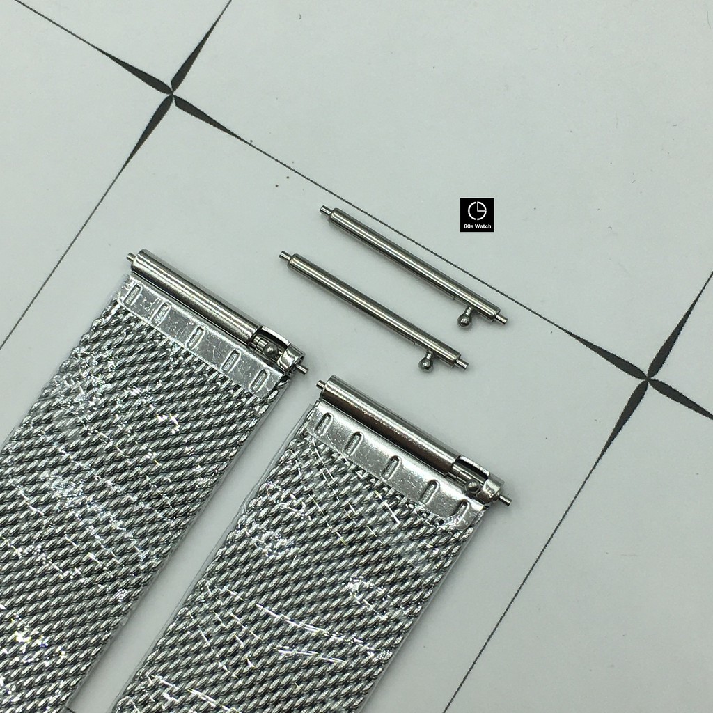 Dây Đồng Hồ Lưới Mesh Size 22mm 20mm 18mm 16mm 14mm 12mm