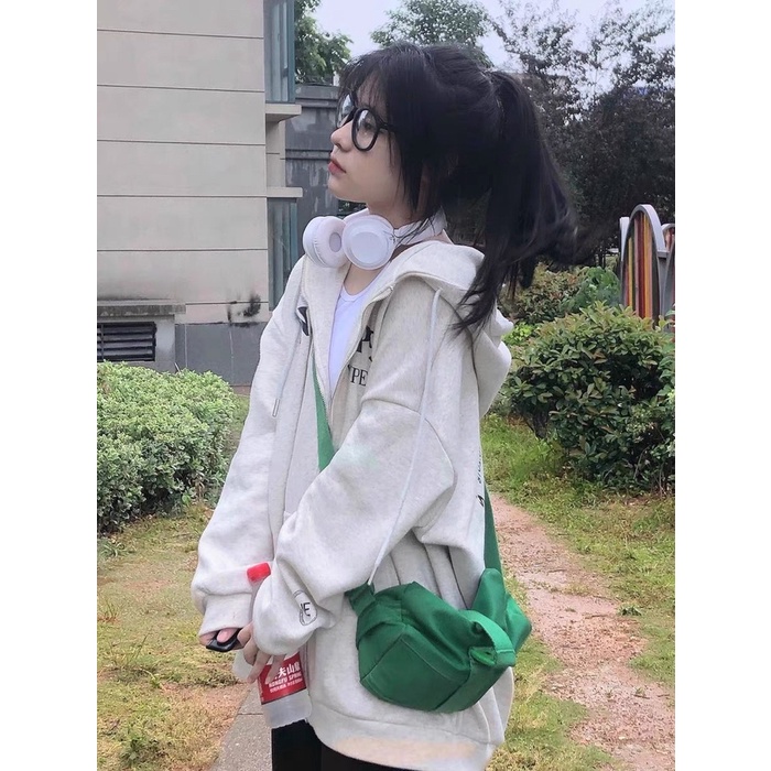 Áo Khoác Nỉ Hoodie Zip NECO Form Rộng Nam Nữ Unisex, Áo hoodie Nỉ mũ 2 lớp nhiều màu Vati