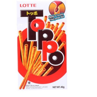 Bánh đũa Toppo nhân Socola hộp 40g