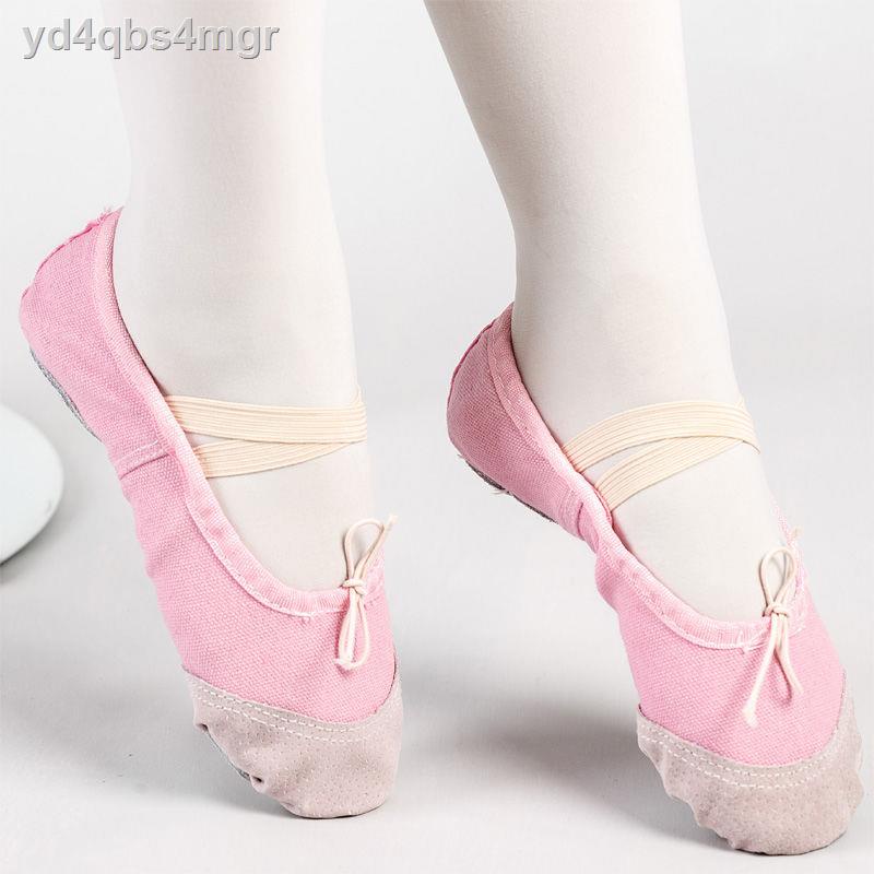 ☬ (Giá Hủy Diệt)┅✤Giày khiêu vũ dành cho người lớn và trẻ nhỏ, tập thể dục đế mềm bé gái, múa ba lê, vuốt mèo, vũ, yoga