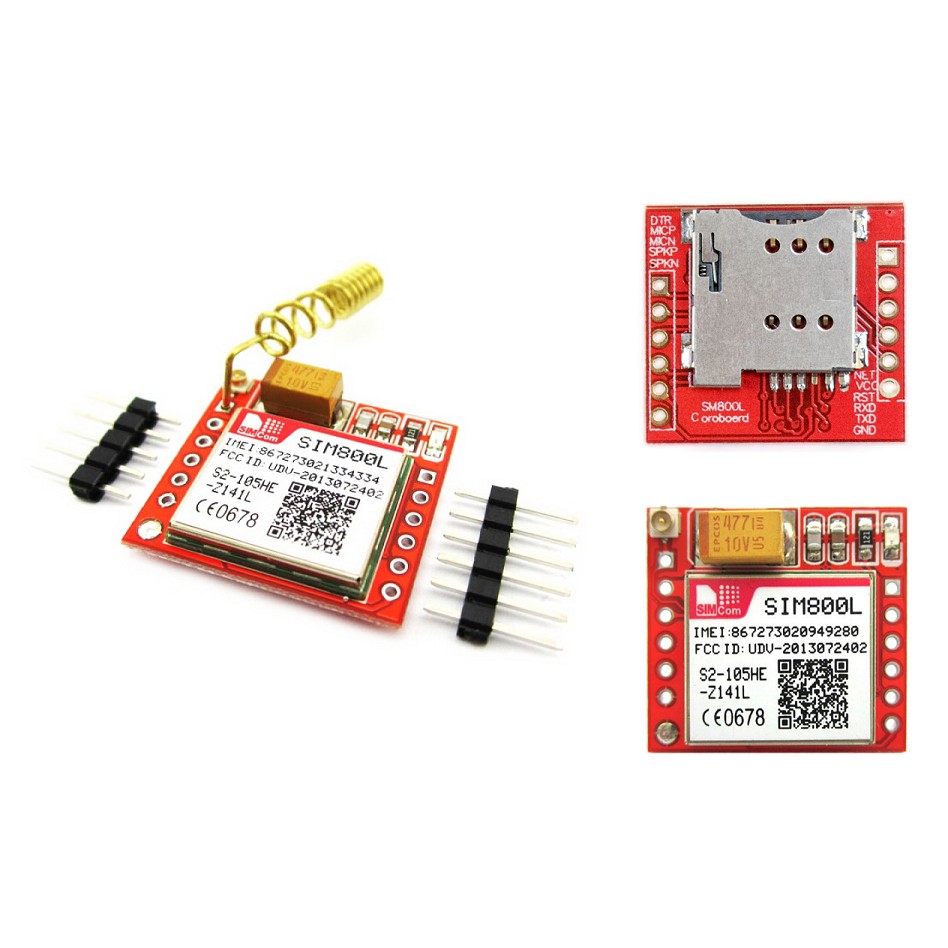 Module Sim800L Microsim GMS GPRS