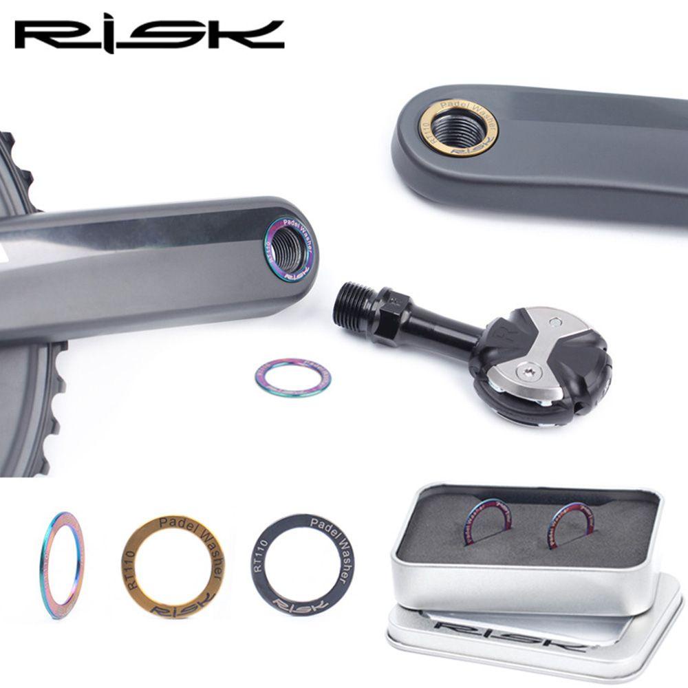 Bộ 2 Vòng Đệm Nối Dài Bằng Hợp Kim Titan Cho Bàn Đạp Xe Đạp