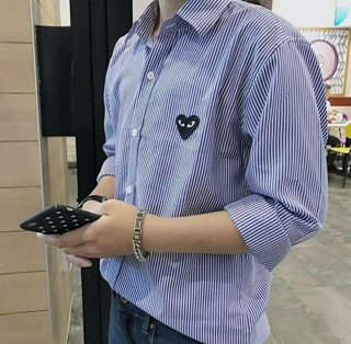 ÁO SƠMI THÊU TIM