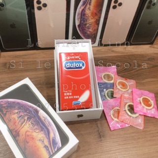 [ chuẩn đẹp] IPHONE 11 PROMAX - IPHONE XS MAX SOCOLA CHOCOLATE BAO CAO SU BCS