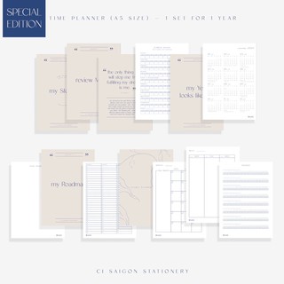 Ruột sổ tay bìa còng (Planner Refills)