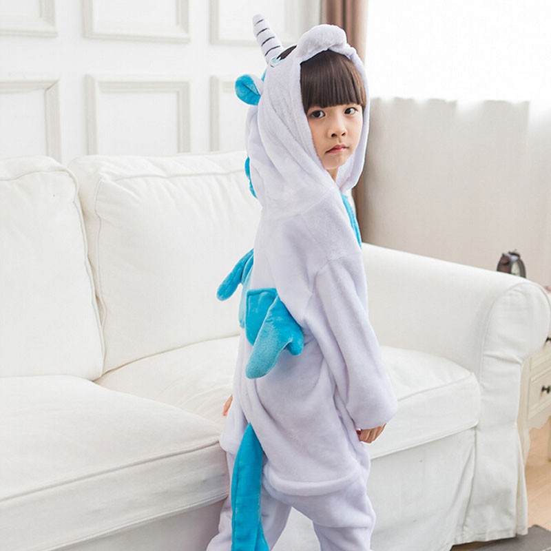 Unicorn Kigurumi Adult Women  Pajama Animal Anime Cosplay Party Performance Halloween  Pijama