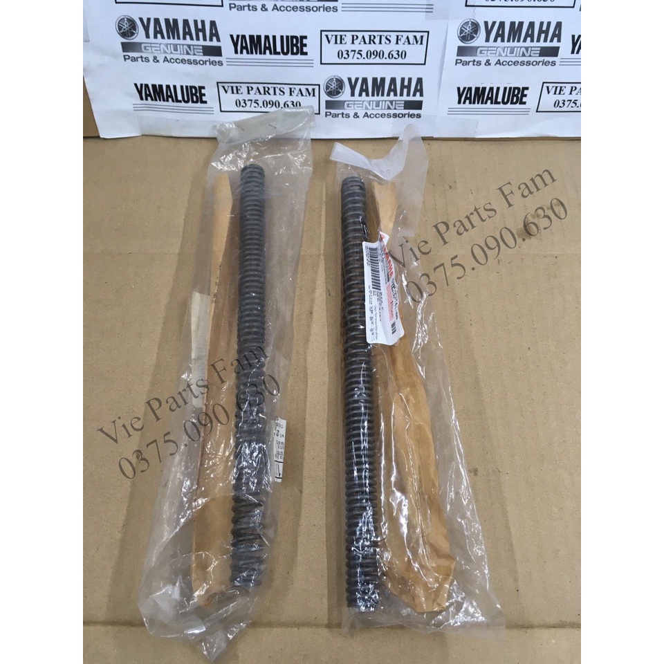 Cặp lò xo phuộc trước gắn cho Exciter 135, Exciter 150, Exciter 155, hàng din Yamaha mới 100%