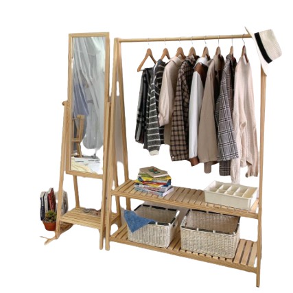 Kệ Gỗ Treo Quần Áo Chữ A GUGO, Giá Treo Quần Áo 2 Tầng Gỗ Thông Phong Cách Hàn Quốc | BigBuy360 - bigbuy360.vn