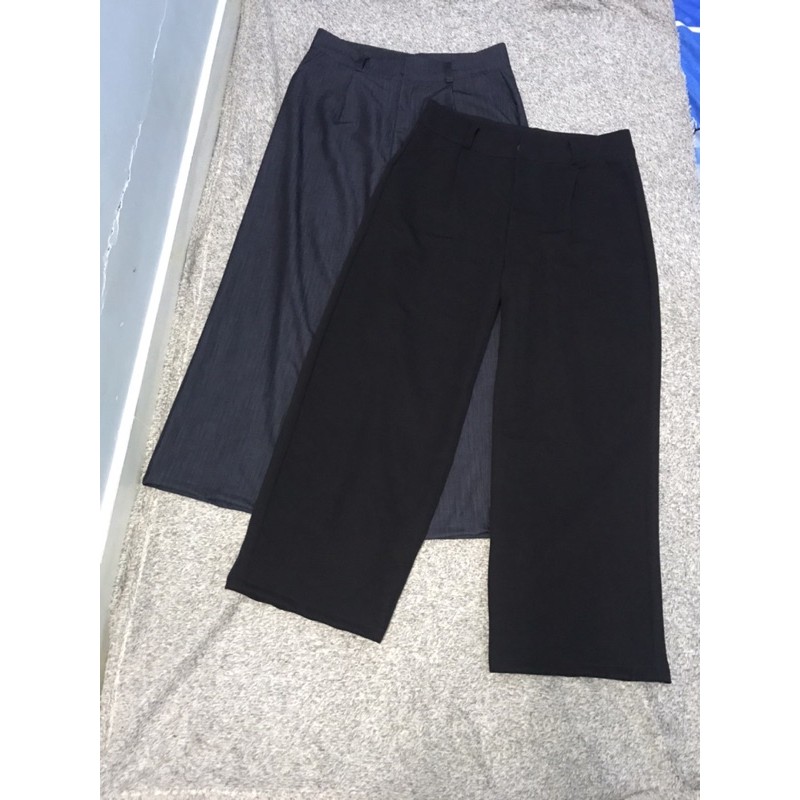 [HÀNG BIGSIZE THIẾT KẾ]quần tây ống rộng bigsize cạp cao 60-95kg | BigBuy360 - bigbuy360.vn