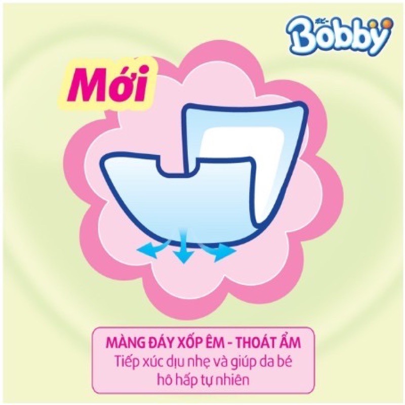 [Tặng Thêm 9 Miếng] Tả Bobby Miếng Lót Sơ Sinh Newborn 1- 108 + Hàng Chính Hãng + Mevabeheocon123