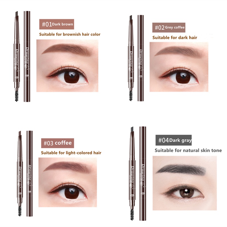 Chì kẻ mày chống nước lâu trôi trang điểm tự nhiên