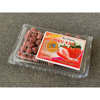 Kẹo dâu tây đặc sản Đà Lạt | Hộp 150 gram